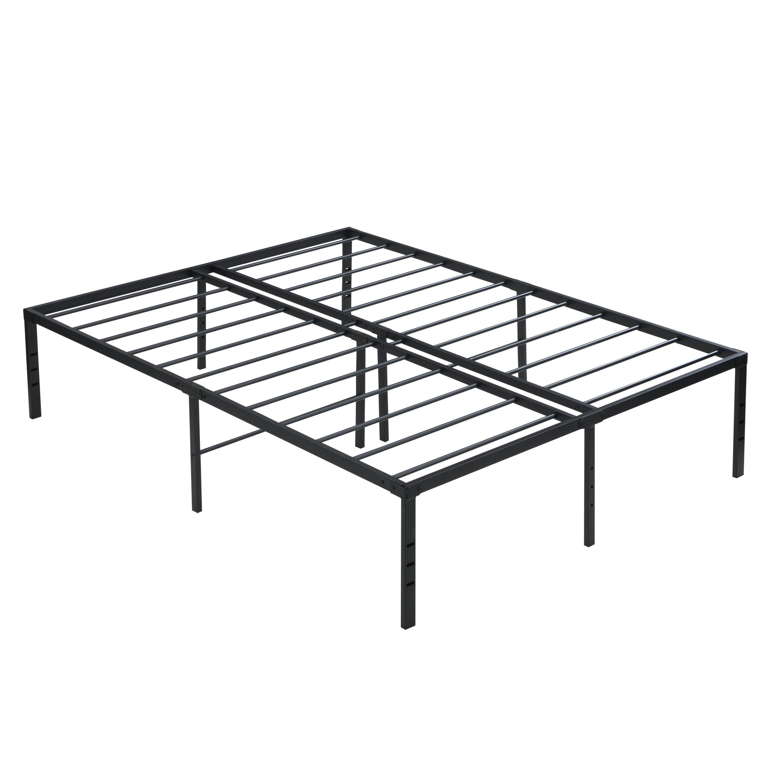 Queen Size Bed Frame , Heavy Duty Metal Bed Frame , Quick & Easy Assembly, No Noise, Black Queen Size Bed Frame , Heavy Duty Metal Bed Frame , Quick & Easy Assembly, No Noise, Black