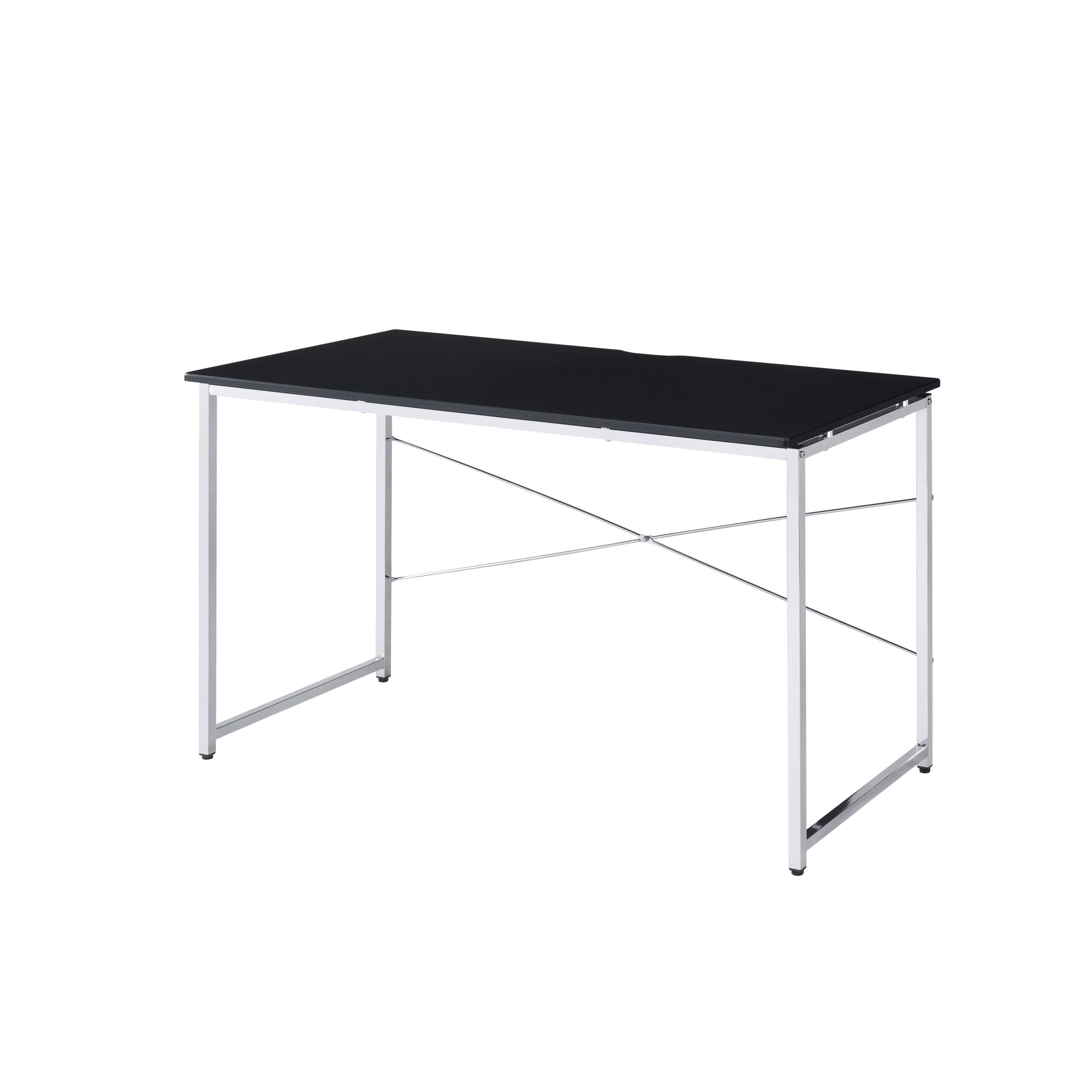 Tennos Black & Chrome Finish Writing Desk Tennos Black & Chrome Finish Writing Desk