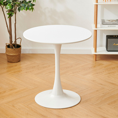 White Round Table, Modern Dining Table, MDF Top and Steel Base Tulip Round Kitchen Table, Mid Century Coffee Table for Living Room 24 Inch, Oval Dining Table White Round Table, Modern Dining Table, MDF Top and Steel Base Tulip Round Kitchen Table, Mid Century Coffee Table for Living Room 24 Inch, Oval Dining Table