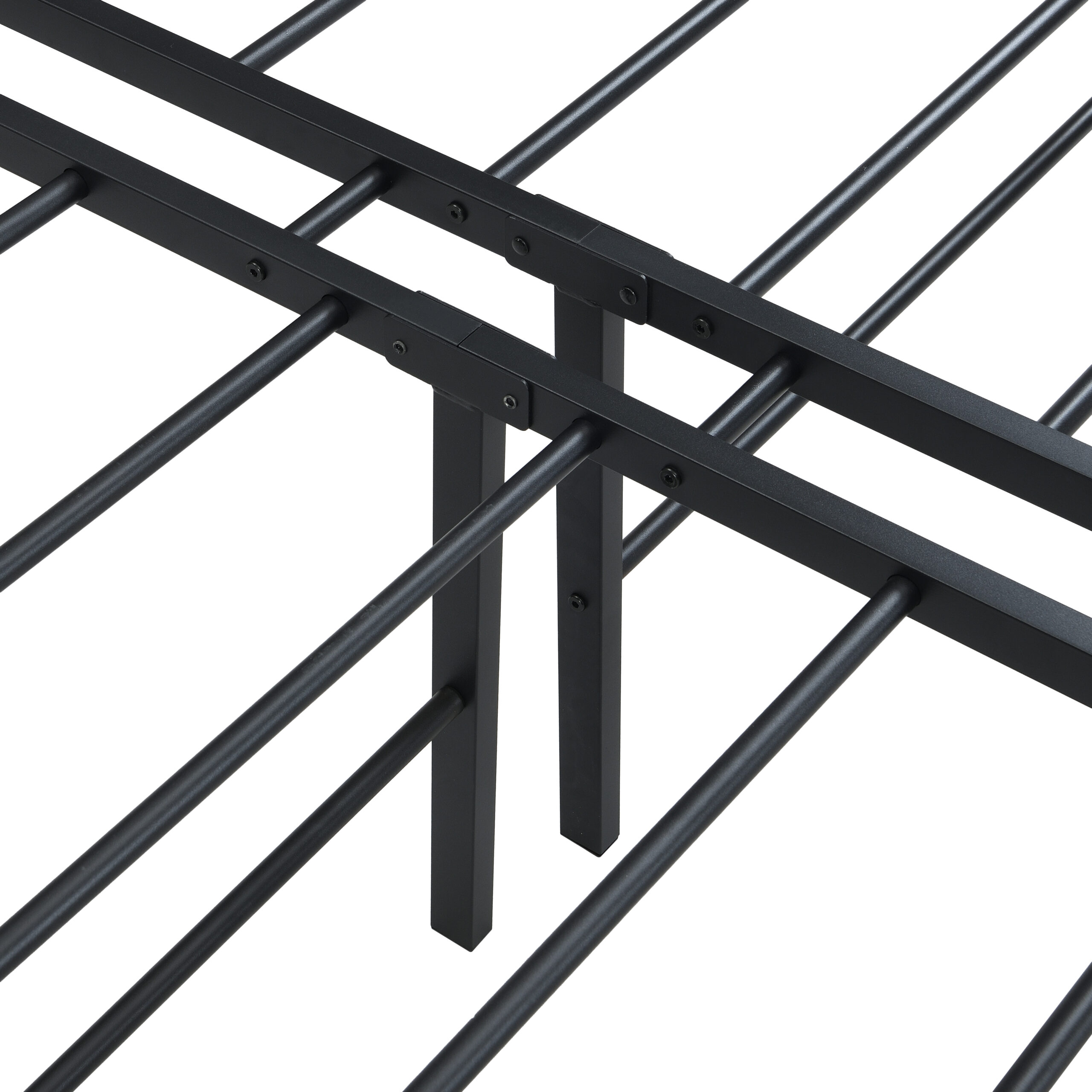 Queen Size Bed Frame , Heavy Duty Metal Bed Frame , Quick & Easy Assembly, No Noise, Black Queen Size Bed Frame , Heavy Duty Metal Bed Frame , Quick & Easy Assembly, No Noise, Black