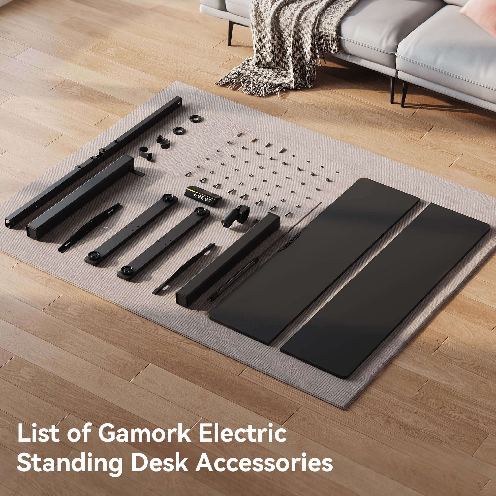 48″×24″ Black Electric Height Adjustable Standing Desk, Computer Workstation with 3 Height Memory Presets, Perfect for Home & Office Work, Study and Gaming 48″×24″ Black Electric Height Adjustable Standing Desk, Computer Workstation with 3 Height Memory Presets, Perfect for Home & Office Work, Study and Gaming